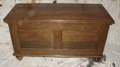 Oak Blanket Chest 1 small