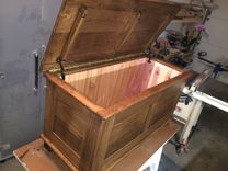 Oak Blanket Chest 2 small