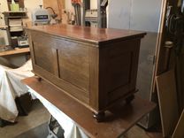 Oak Blanket Chest 3 small