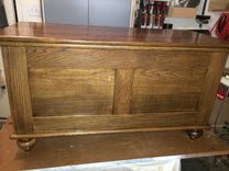 Oak Blanket Chest 4 small
