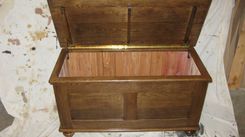 Oak Blanket Chest 5 small