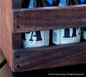 Personalized Wooden Beer Caddy, Beer Tote, Beer Carrier 4 small
