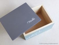 Custom Wooden Box – Keepsake Box, Jewelry Box, Mementos, Wedding, Photo Box 4 small