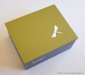 Personalized Wooden Dragonfly Box, Hand-Cut Artwork & Initials 3 small