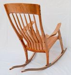 Curley Maple Rocking Chair 1 small