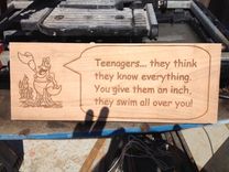 Custom Etching Or Engraving All Materials Except Metal And Vinyl. 3 small