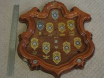 Badge Plaque 4 small