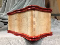 Curly Maple And Paduk Desktop Box 2 small