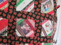 Christmas Photo Quilt Queen Size 2 small