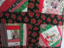 Christmas Photo Quilt Queen Size 4 small