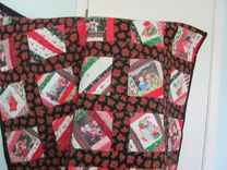 Christmas Photo Quilt Queen Size 6 small