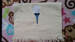 Embroidered Hand Towels 4 small