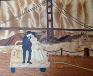 Custom Wood Inlay Keepsake/Jewelry Box 4 small