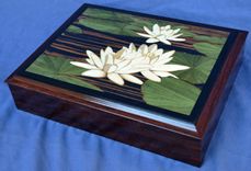 Lotus And Water Lilies Jewelry Box 5 small