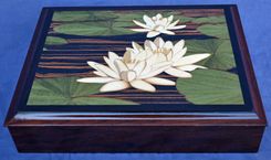 Lotus And Water Lilies Jewelry Box 2 small