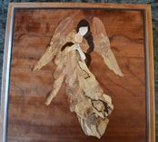 Jewelry/Keepsake Boxes With Angel Marquetry Inlay 3 small