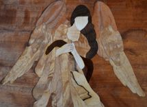 Jewelry/Keepsake Boxes With Angel Marquetry Inlay 2 small