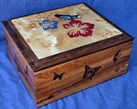 Butterfly And Hibiscus Jewelry Box 1 small