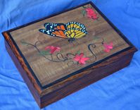 Monarch Butterfly Jewelry Box 4 small