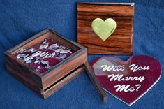 Surprise Proposal Ring Box With 1 small