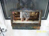 The Wall Mirror /Key Holder 2 small