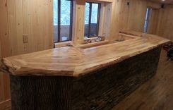 Live Edge Spalted Maple Bar Counter 3 small
