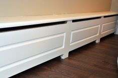 Wood Baseboard Heater Cover 2 small