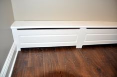 Wood Baseboard Heater Cover 3 small