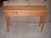 Shaker Inspired Table With Storage 1 small