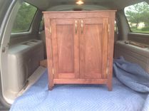 Walnut Bathroom Vanty 2 small