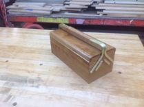 Oak Tool Box, Art Hobby Box 1 small