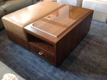 Coffee Table With Drawers And Attached Tray 1 small