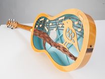 Laser Cutting Acoustic Guitar For Charity Project 1 small