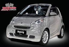 Entire Car Covered In Genuine European Crystals - Crystallized Bedazzled Auto Bling 3 small