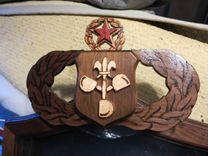 Retirement Shadow Box For Air Force Eod Technician (All Occupational Badges Available) 6 small