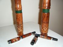 Turned Pens And Matching Celtic Knot Boxes 3 small