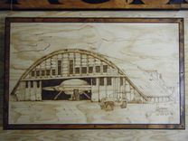 Burned Pyrography Mural 3 small