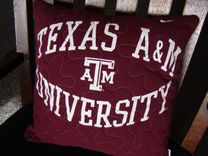 Quilted Tshirt Pillow 1 small