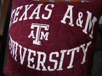 Quilted Tshirt Pillow 4 small