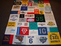Twin Size Custom Tshirt Quilt 3 small
