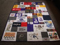 Twin Size Custom Tshirt Quilt 4 small
