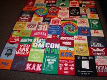 Queen Size Custom Tshirt Quilt 3 small