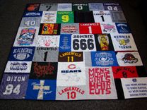 Queen Size Custom Tshirt Quilt 4 small