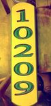 House Number Signs 4 small