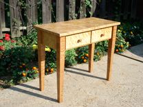 Tiger Maple Hallway Table 1 small