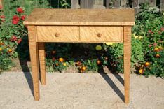 Tiger Maple Hallway Table 2 small