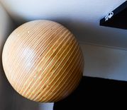 Large Plywood Laminate Egg 3 small