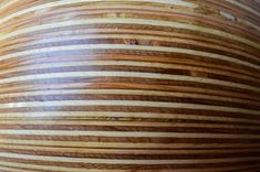 Large Plywood Laminate Egg 6 small