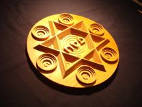 Cherry Seder Plate 2 small