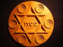 Cherry Seder Plate 6 small